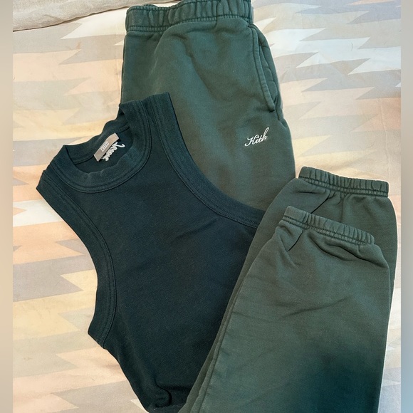 Kith Pants - Kith Sweatpants and matching crop tank